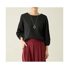 【エニー/ANY】のコンフォータブル袖タックブラウス 人気、トレンドファッション・服の通販 founy(ファニー) ファッション Fashion レディースファッション Fashion for Women トップス・カットソー Cut & Sew Tops シャツ・ブラウス・オフィスカジュアル Elegant Blouses & Button-Ups 秋 Autumn コンシャス Conscious, Bodycon シンプル Simple, Minimal スリット Slit, Slit Detail デニム Denim, Jeans Material バランス Balance, Style Balance ロング Long, Long-Length おすすめ Recommended / Our Picks ビジネス 仕事 通勤 Business / Work / Commuting thumbnail ブラック|ID: prp329100004918664 ipo3291000000036893989