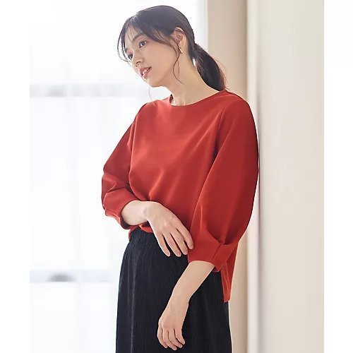 【エニー/ANY】のコンフォータブル袖タックブラウス インテリア・キッズ・メンズ・レディースファッション・服の通販 founy(ファニー) ファッション Fashion レディースファッション Fashion for Women トップス・カットソー Cut & Sew Tops シャツ・ブラウス・オフィスカジュアル Elegant Blouses & Button-Ups 秋 Autumn コンシャス Conscious, Bodycon シンプル Simple, Minimal スリット Slit, Slit Detail デニム Denim, Jeans Material バランス Balance, Style Balance ロング Long, Long-Length おすすめ Recommended / Our Picks ビジネス 仕事 通勤 Business / Work / Commuting オレンジ|ID: prp329100004918664 ipo3291000000036893991