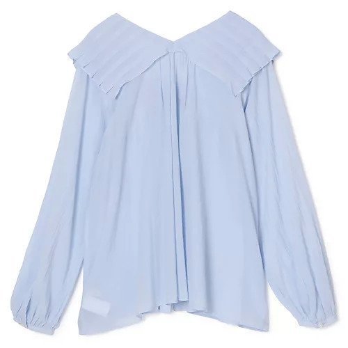 【マルティニーク/martinique】のコットンシフォンプリーツカラーブラウス 人気、トレンドファッション・服の通販 founy(ファニー) ファッション Fashion レディースファッション Fashion for Women トップス・カットソー Cut & Sew Tops シャツ・ブラウス・オフィスカジュアル Elegant Blouses & Button-Ups おすすめ Recommended / Our Picks シンプル Simple, Minimal フェミニン Feminine, Girly フリル Frill, Ruffle 洗える Machine Washable other-2|ID: prp329100004918679 ipo3291000000036894164