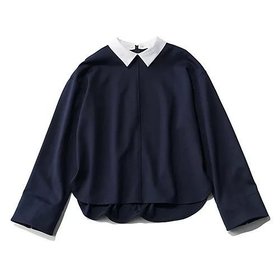 【エムセブンデイズ/M7days】 襟つき2WAYトップス人気、トレンドファッション・服の通販 founy(ファニー) ファッション Fashion レディースファッション Fashion for Women トップス・カットソー Cut & Sew Tops 洗える Machine Washable カットソー Cut and Sewn Top シルケット Silket, Silky Cotton シンプル Simple, Minimal ストレッチ Stretch, Stretchy Fabric なめらか Smooth, Silky Texture バランス Balance, Style Balance エレガント 上品 Elegant ビジネス 仕事 通勤 Business / Work / Commuting |ID:prp329100004918715