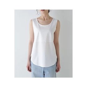 【ヒューマンウーマン/HUMAN WOMAN】の布帛ドッキングタンクトップ 人気、トレンドファッション・服の通販 founy(ファニー) ファッション Fashion レディースファッション Fashion for Women おすすめ Recommended / Our Picks カットソー Cut and Sewn Top スタンダード Standard, Basic タンク Tank Top, Sleeveless Top トレーナー Sweatshirt, Trainer |ID:prp329100004918720