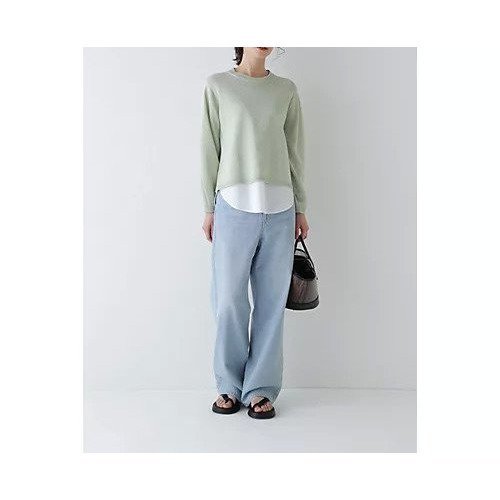 【ヒューマンウーマン/HUMAN WOMAN】の布帛ドッキングタンクトップ 人気、トレンドファッション・服の通販 founy(ファニー) 　ファッション　Fashion　レディースファッション　Fashion for Women　おすすめ　Recommended / Our Picks　カットソー　Cut and Sewn Top　スタンダード　Standard, Basic　タンク　Tank Top, Sleeveless Top　トレーナー　Sweatshirt, Trainer　other-3|ID: prp329100004918720 ipo3291000000036894834