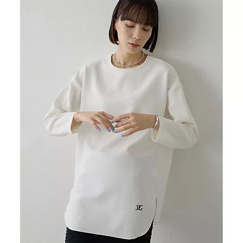 【ウィムガゼット/Whim Gazette】の刺繍ジョーゼットプルオーバー 人気、トレンドファッション・服の通販 founy(ファニー) 　ファッション　Fashion　レディースファッション　Fashion for Women　トップス・カットソー　Cut & Sew Tops　カジュアルプルオーバー・ニットトップス　Pullovers & Knit Tops / Casual Pullovers　ジョーゼット　Georgette, Semi-Sheer Fabric　スウェット / スエット　Sweatshirt, Sweatwear　ストレッチ　Stretch, Stretchy Fabric　長袖　Long Sleeve, Full Sleeve　おすすめ　Recommended / Our Picks　2025年　2025　2025-2026秋冬・A/W　Autumn/Winter 2025–26 AW25–26　other-2|ID: prp329100004918726 ipo3291000000036894898