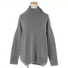 【イーバイエクラ/E by eclat】のボトルネックニット 人気、トレンドファッション・服の通販 founy(ファニー) ファッション Fashion レディースファッション Fashion for Women トップス・カットソー Cut & Sew Tops ニット Knit Tops & Sweaters ボトルネック Bottle Neck, Mock Neck 洗える Machine Washable thumbnail 杢グレー2|ID: prp329100004918738 ipo3291000000036895098