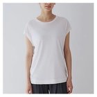 【ドレスハーセルフ/DRESS HERSELF】のカットソー/シルクモダールフレンチスリーブ オフシロ|ID: prp329100004918742 ipo3291000000036895184