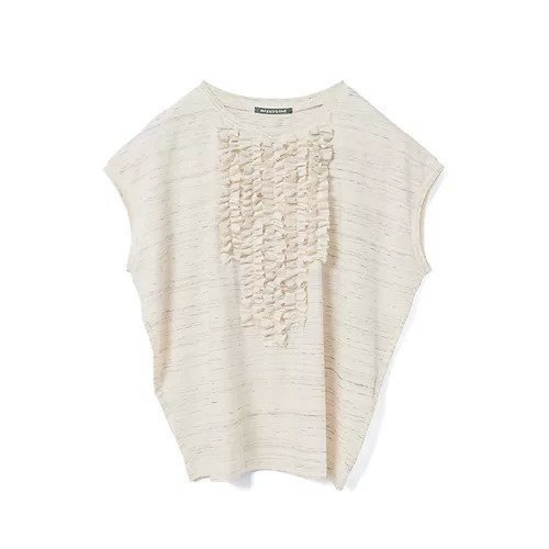 【ミズイロ インド/mizuiro ind】のフレンチスリーブフリルプルオーバー インテリア・キッズ・メンズ・レディースファッション・服の通販 founy(ファニー) 　ファッション　Fashion　レディースファッション　Fashion for Women　トップス・カットソー　Cut & Sew Tops　カジュアルプルオーバー・ニットトップス　Pullovers & Knit Tops / Casual Pullovers　カットソー　Cut and Sewn Top　シンプル　Simple, Minimal　スリーブ　Sleeve, Long Sleeve / Short Sleeve　フリル　Frill, Ruffle　フレンチ　French, French Style　フロント　Front, Front Design　エレガント 上品　Elegant　人気　Popular, Best Seller　今季　This Season, Current Season　A/W・秋冬　Autumn/Winter　キナリ|ID: prp329100004919668 ipo3291000000036909890