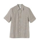 【マディソンブルー/MADISONBLUE】のリラックスフィットシャツ 人気、トレンドファッション・服の通販 founy(ファニー) ファッション Fashion レディースファッション Fashion for Women トップス・カットソー Cut & Sew Tops シャツ・ブラウス・オフィスカジュアル Elegant Blouses & Button-Ups なめらか Smooth, Silky Texture カフス Cuff Design クール Cool, Chic ストライプ Stripe, Striped Pattern モダン Modern, Contemporary 定番 Standard, Basic Item 洗える Machine Washable thumbnail ブラウンストライプ|ID: prp329100004919677 ipo3291000000036909965