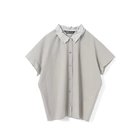 【ミズイロ インド/mizuiro ind】のワッシャーカラーワイドシャツ グレー|ID:prp329100004919693