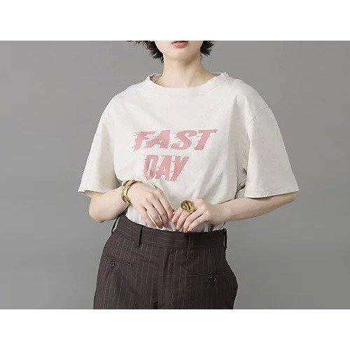 【レミレリーフ/REMI RELIEF】のHARD SP加工20/-天竺レギュラーT(FAST DAY) インテリア・キッズ・メンズ・レディースファッション・服の通販 founy(ファニー) 　ファッション　Fashion　レディースファッション　Fashion for Women　レギュラー　Regular, Standard Fit　人気　Popular, Best Seller　oatmeal|ID: prp329100004919702 ipo3291000000036910172
