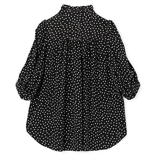 【ペールジュート/Pale Jute】のpolka dot ribbon half sleeve blouse 人気、トレンドファッション・服の通販 founy(ファニー) ファッション Fashion レディースファッション Fashion for Women トップス・カットソー Cut & Sew Tops ギャザー Gathered, Ruffled フロント Front, Front Design リボン Ribbon, Bow 半袖 Short Sleeve, Half Sleeve 洗える Machine Washable other-2|ID: prp329100004919711 ipo3291000000036910232
