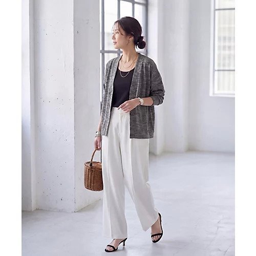 【スタイルデリ/STYLE DELI】のサーマル調カットソーカーディガン 人気、トレンドファッション・服の通販 founy(ファニー) 　ファッション　Fashion　レディースファッション　Fashion for Women　トップス・カットソー　Cut & Sew Tops　カーディガン・羽織り　Layered Style Cardigans　カットソー・ベーシックTシャツ　Cut-and-Sewn Tops / Stretch Tees & Basics　春　Spring　カットソー　Cut and Sewn Top　カーディガン　Cardigan, Knitwear　軽量　Lightweight, Ultra Light　サーマル　Thermal, Waffle Knit　ショルダー　Shoulder, Shoulder Strap　シンプル　Simple, Minimal　タンク　Tank Top, Sleeveless Top　ドロップ　Drop Shoulder, Dropped Style　長袖　Long Sleeve, Full Sleeve　パール　Pearl, Pearl Accent　フォルム　Silhouette, Form　フロント　Front, Front Design　ポケット　Pocket, Pocket Detail　ミックス　Mix, Mixed Style　メンズ　Men's, Menswear　リラックス　Relax, Relaxed Fit　ワッフル　Waffle, Waffle Knit　S/S・春夏　SS, Spring/Summer, Warm Season　夏　Summer　other-2|ID: prp329100004919718 ipo3291000000036910269