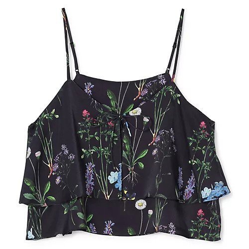 【ティッカ/TICCA】の2wayフラワープリントビスチェ 人気、トレンドファッション・服の通販 founy(ファニー) 　ファッション　Fashion　レディースファッション　Fashion for Women　トップス・カットソー　Cut & Sew Tops　ビスチェ　Bustiers & Corset Tops / Layered Bustier Style　花柄・フラワープリント・モチーフ　Floral Prints & Motifs / Flower Pattern Tops　おすすめ　Recommended / Our Picks　とろみ　Fluid, Flowy Fabric　コンビネゾン　Jumpsuit, All-in-One　シンプル　Simple, Minimal　タンク　Tank Top, Sleeveless Top　ビスチェ　Bustier, Corset Top　フラワー　Flower, Floral　プリント　Print, Printed Pattern　エレガント 上品　Elegant　洗える　Machine Washable　 other-1|ID: prp329100004919721 ipo3291000000036910281