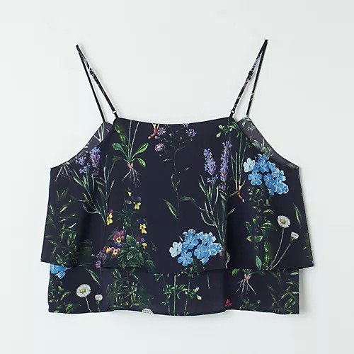 【ティッカ/TICCA】の2wayフラワープリントビスチェ 人気、トレンドファッション・服の通販 founy(ファニー) 　ファッション　Fashion　レディースファッション　Fashion for Women　トップス・カットソー　Cut & Sew Tops　ビスチェ　Bustiers & Corset Tops / Layered Bustier Style　花柄・フラワープリント・モチーフ　Floral Prints & Motifs / Flower Pattern Tops　おすすめ　Recommended / Our Picks　とろみ　Fluid, Flowy Fabric　コンビネゾン　Jumpsuit, All-in-One　シンプル　Simple, Minimal　タンク　Tank Top, Sleeveless Top　ビスチェ　Bustier, Corset Top　フラワー　Flower, Floral　プリント　Print, Printed Pattern　エレガント 上品　Elegant　洗える　Machine Washable　other-2|ID: prp329100004919721 ipo3291000000036910283