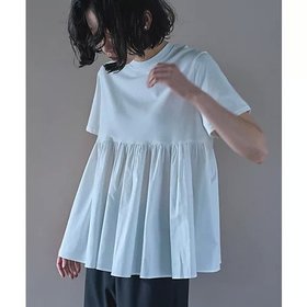 【マージュール/marjour】 OTONA SWITCHING HALF PEPLUM TEE人気、トレンドファッション・服の通販 founy(ファニー) ファッション Fashion レディースファッション Fashion for Women インナー Innerwear 洗える Machine Washable ストレッチ Stretch, Stretchy Fabric トレンド Trend, Trending Now ドッキング Docking, Mixed Material ベーシック Basic, Essential ペプラム Peplum, Flared Hem 半袖 Short Sleeve, Half Sleeve ロング Long, Long-Length ワイド Wide, Wide Fit |ID:prp329100004919725