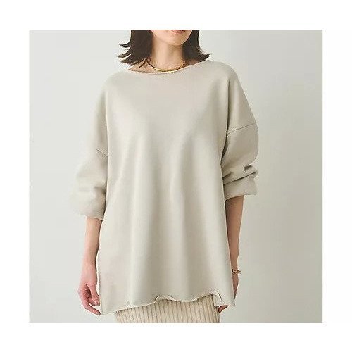 【ウィムガゼット/Whim Gazette】のリラックススウェットプルオーバー インテリア・キッズ・メンズ・レディースファッション・服の通販 founy(ファニー) 　ファッション　Fashion　レディースファッション　Fashion for Women　トップス・カットソー　Cut & Sew Tops　レディースパーカー・カジュアルフーディー　Casual Hoodies & Sweatshirts　カジュアルプルオーバー・ニットトップス　Pullovers & Knit Tops / Casual Pullovers　スウェット・クルーネックトップス　Sweatshirts & Crewnecks / Relaxed Fit Sweat Tops　カットソー　Cut and Sewn Top　シンプル　Simple, Minimal　スウェット / スエット　Sweatshirt, Sweatwear　スリーブ　Sleeve, Long Sleeve / Short Sleeve　ベビー　Baby, Babywear　2026年　2026　グレージュ|ID: prp329100004919728 ipo3291000000036910327