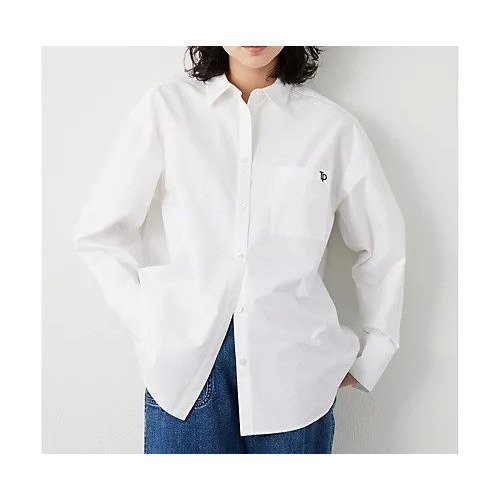 【ウィムガゼット/Whim Gazette】の【THE PAUSE】ポケットシシュウシャツ インテリア・キッズ・メンズ・レディースファッション・服の通販 founy(ファニー) 　ファッション　Fashion　レディースファッション　Fashion for Women　トップス・カットソー　Cut & Sew Tops　シャツ・ブラウス・オフィスカジュアル　Elegant Blouses & Button-Ups　インド　Indian Textile　ヴィンテージ　Vintage Style　グラデーション　Gradient, Ombre　タイプライター　Typewriter Fabric, Crisp Cotton　ポケット　Pocket, Pocket Detail　レギュラー　Regular, Standard Fit　ワーク　Workwear, Utility Style　2026年　2026　オフホワイト|ID: prp329100004919729 ipo3291000000036910333