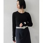 【ウィムガゼット/Whim Gazette】の【myporter】ロングスリーブTシャツ 人気、トレンドファッション・服の通販 founy(ファニー) ファッション Fashion レディースファッション Fashion for Women トップス・カットソー Cut & Sew Tops シャツ・ブラウス・オフィスカジュアル Elegant Blouses & Button-Ups ロングTシャツ・Tシャツ Longline T-Shirts & Tees 2025年 2025 2025春夏・S/S Spring/Summer 2025 SS25 スタンダード Standard, Basic スリーブ Sleeve, Long Sleeve / Short Sleeve テレコ Ribbed, Rib Stitch ロング Long, Long-Length thumbnail ブラック|ID: prp329100004919730 ipo3291000000036910337