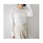 【ウィムガゼット/Whim Gazette】の【myporter】ロングスリーブTシャツ 人気、トレンドファッション・服の通販 founy(ファニー) ファッション Fashion レディースファッション Fashion for Women トップス・カットソー Cut & Sew Tops シャツ・ブラウス・オフィスカジュアル Elegant Blouses & Button-Ups ロングTシャツ・Tシャツ Longline T-Shirts & Tees 2025年 2025 2025春夏・S/S Spring/Summer 2025 SS25 スタンダード Standard, Basic スリーブ Sleeve, Long Sleeve / Short Sleeve テレコ Ribbed, Rib Stitch ロング Long, Long-Length thumbnail ホワイト|ID: prp329100004919730 ipo3291000000036910338