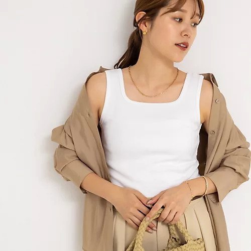 【ノーリーズソフィー/NOLLEY'S sophi】の2WAYベアテレコタンクトップ 人気、トレンドファッション・服の通販 founy(ファニー) 　ファッション　Fashion　レディースファッション　Fashion for Women　2026年　2026　インナー　Innerwear　スクエア　Square, Square Shape　ストレッチ　Stretch, Stretchy Fabric　タンク　Tank Top, Sleeveless Top　人気　Popular, Best Seller　定番　Standard, Basic Item　other-3|ID: prp329100004919732 ipo3291000000036910355