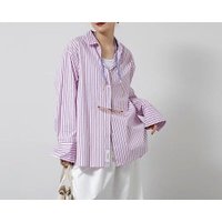 【ノーリーズ/NOLLEY'S】の【MAQWEL/マクウェル】ウォッシャブルストライプシャツ 人気、トレンドファッション・服の通販 founy(ファニー) ファッション Fashion レディースファッション Fashion for Women トップス・カットソー Cut & Sew Tops シャツ・ブラウス・オフィスカジュアル Elegant Blouses & Button-Ups 2026年 2026 カフス Cuff Design ストライプ Stripe, Striped Pattern リラックス Relax, Relaxed Fit |ID:prp329100004919734