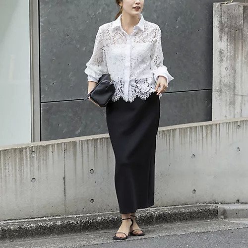 【ノーリーズ/NOLLEY'S】のウォッシャブルレースシャツ 人気、トレンドファッション・服の通販 founy(ファニー) 　ファッション　Fashion　レディースファッション　Fashion for Women　トップス・カットソー　Cut & Sew Tops　シャツ・ブラウス・オフィスカジュアル　Elegant Blouses & Button-Ups　2026年　2026　おすすめ　Recommended / Our Picks　インナー　Innerwear　カフス　Cuff Design　ショート　Short, Short Length　デニム　Denim, Jeans Material　レース　Lace, Lace Fabric　今季　This Season, Current Season　春　Spring　other-2|ID: prp329100004919735 ipo3291000000036910369