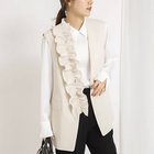 【ノーリーズ/NOLLEY'S】の《セットアップ対応》ウォッシャブルジョーゼットフリル付きマルチWAYジレ エクリュ|ID: prp329100004919736 ipo3291000000037038953