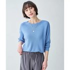 【エニー/ANY】のアクリルガーターニット 人気、トレンドファッション・服の通販 founy(ファニー) ファッション Fashion レディースファッション Fashion for Women トップス・カットソー Cut & Sew Tops ニット Knit Tops & Sweaters おすすめ Recommended / Our Picks カットソー Cut and Sewn Top シンプル Simple, Minimal ネックレス Necklace, Pendant Necklace thumbnail ブルー|ID: prp329100004919739 ipo3291000000036910387