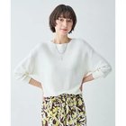 【エニー/ANY】のアクリルガーターニット 人気、トレンドファッション・服の通販 founy(ファニー) ファッション Fashion レディースファッション Fashion for Women トップス・カットソー Cut & Sew Tops ニット Knit Tops & Sweaters おすすめ Recommended / Our Picks カットソー Cut and Sewn Top シンプル Simple, Minimal ネックレス Necklace, Pendant Necklace thumbnail エクリュ|ID: prp329100004919739 ipo3291000000036910388
