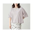 【エニー/ANY】の【Sサイズあり】オーガニックコットンスムース5分袖Tシャツ グレージュ|ID: prp329100004919740 ipo3291000000036910396