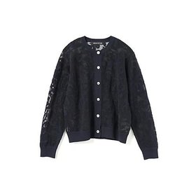 【ミズイロ インド/mizuiro ind】 メッシュ刺繍クルーカーディガン人気、トレンドファッション・服の通販 founy(ファニー) ファッション Fashion レディースファッション Fashion for Women トップス・カットソー Cut & Sew Tops カーディガン・羽織り Layered Style Cardigans インナー Innerwear カーディガン Cardigan, Knitwear ショート Short, Short Length ベスト Vest, Waistcoat メッシュ Mesh, Net Fabric エレガント 上品 Elegant 夏 Summer 春 Spring |ID:prp329100004919761