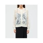 【ミズイロ インド/mizuiro ind】のメッシュ刺繍クルーカーディガン 人気、トレンドファッション・服の通販 founy(ファニー) ファッション Fashion レディースファッション Fashion for Women トップス・カットソー Cut & Sew Tops カーディガン・羽織り Layered Style Cardigans インナー Innerwear カーディガン Cardigan, Knitwear ショート Short, Short Length ベスト Vest, Waistcoat メッシュ Mesh, Net Fabric エレガント 上品 Elegant 夏 Summer 春 Spring thumbnail アイボリー|ID: prp329100004919761 ipo3291000000036910524