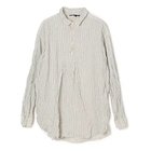 【パドカレ/pas de calais】の26SS 綿麻ストライプワッシャーシャツ 人気、トレンドファッション・服の通販 founy(ファニー) ファッション Fashion レディースファッション Fashion for Women トップス・カットソー Cut & Sew Tops シャツ・ブラウス・オフィスカジュアル Elegant Blouses & Button-Ups 2026年 2026 ストライプ Stripe, Striped Pattern エレガント 上品 Elegant 洗える Machine Washable thumbnail アイボリー|ID: prp329100004919762 ipo3291000000036910534