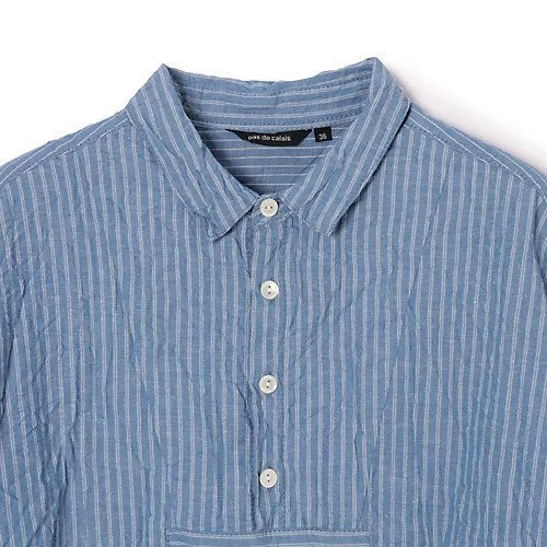 【パドカレ/pas de calais】の26SS 綿麻ストライプワッシャーシャツ 人気、トレンドファッション・服の通販 founy(ファニー) ファッション Fashion レディースファッション Fashion for Women トップス・カットソー Cut & Sew Tops シャツ・ブラウス・オフィスカジュアル Elegant Blouses & Button-Ups 2026年 2026 ストライプ Stripe, Striped Pattern エレガント 上品 Elegant 洗える Machine Washable other-3|ID: prp329100004919762 ipo3291000000036910536