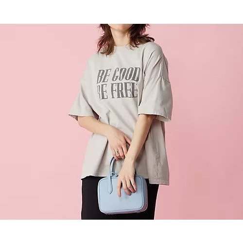 【レミレリーフ/REMI RELIEF】の【HPS別注】HARD SP加工20/-天竺BIGサイズT(BE FREE) インテリア・キッズ・メンズ・レディースファッション・服の通販 founy(ファニー) 　ファッション　Fashion　レディースファッション　Fashion for Women　ヴィンテージ　Vintage Style　シンプル　Simple, Minimal　スペシャル　Special, Limited Edition　ダメージ　Distressed, Destroyed　定番　Standard, Basic Item　プリント　Print, Printed Pattern　別注　Limited Edition, Custom Order　おすすめ　Recommended / Our Picks　サンドグレー|ID: prp329100004926934 ipo3291000000036969183