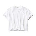 【エクラ/eclat】のハーフスリーブTシャツ ホワイト|ID:prp329100004926973