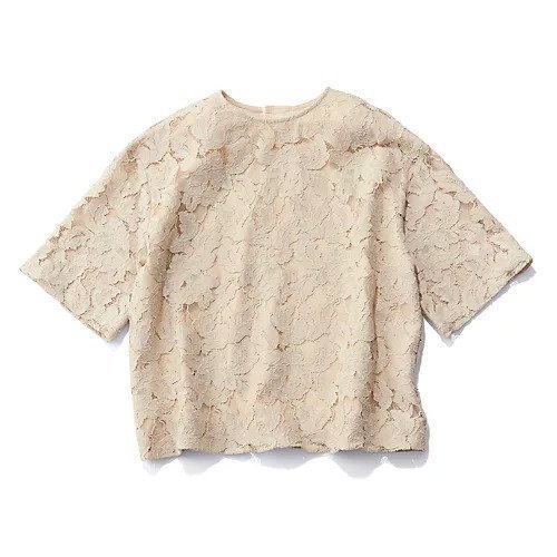 【イーバイエクラ/E by eclat】のバックラインレーストップス 人気、トレンドファッション・服の通販 founy(ファニー) 　ファッション　Fashion　レディースファッション　Fashion for Women　トップス・カットソー　Cut & Sew Tops　レース　Lace, Lace Fabric　洗える　Machine Washable　other-2|ID: prp329100004926990 ipo3291000000036969661