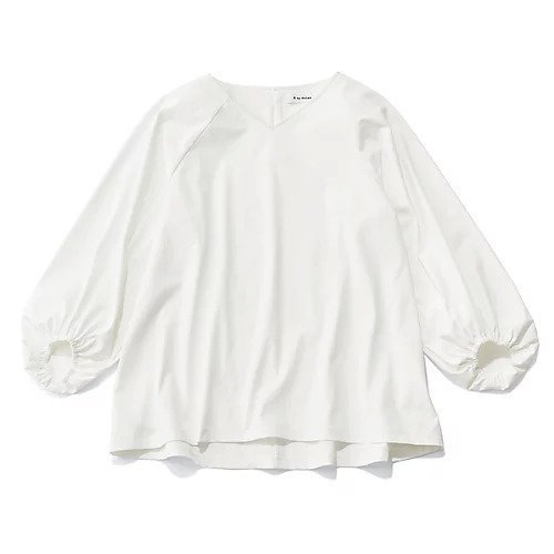 【イーバイエクラ/E by eclat】の浅Vネックブラウス見えカットソー 人気、トレンドファッション・服の通販 founy(ファニー) 　ファッション　Fashion　レディースファッション　Fashion for Women　トップス・カットソー　Cut & Sew Tops　シャツ・ブラウス・オフィスカジュアル　Elegant Blouses & Button-Ups　カットソー・ベーシックTシャツ　Cut-and-Sewn Tops / Stretch Tees & Basics　Vネックトップス　V-Neck Tops / V-Cut Neckline Shirts　カットソー　Cut and Sewn Top　ジョーゼット　Georgette, Semi-Sheer Fabric　デコルテ　Décolleté, Neckline　ドレープ　Drape, Draping Fabric　フィット　Fit, Slim Fit　フェミニン　Feminine, Girly　夏　Summer　洗える　Machine Washable　other-3|ID: prp329100004927007 ipo3291000000036969760