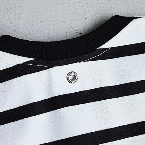 【チノ/CINOH】の【HPS別注】REFINA COMPACT T-SHIRT 人気、トレンドファッション・服の通販 founy(ファニー) 　ファッション　Fashion　レディースファッション　Fashion for Women　トップス・カットソー　Cut & Sew Tops　シャツ・ブラウス・オフィスカジュアル　Elegant Blouses & Button-Ups　ロングTシャツ・Tシャツ　Longline T-Shirts & Tees　ボーダー　Border, Stripe　別注　Limited Edition, Custom Order　定番　Standard, Basic Item　洗える　Machine Washable　other-3|ID: prp329100004927012 ipo3291000000036969791