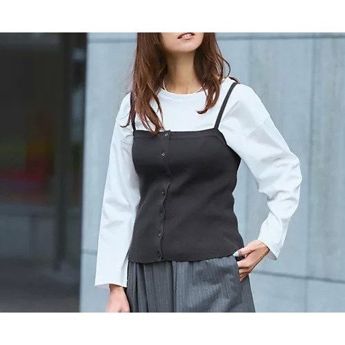 【スアデオ/suadeo】のコンパクトロンT 人気、トレンドファッション・服の通販 founy(ファニー) 　ファッション　Fashion　レディースファッション　Fashion for Women　トップス・カットソー　Cut & Sew Tops　ロングTシャツ・Tシャツ　Longline T-Shirts & Tees　インナー　Innerwear　シルケット　Silket, Silky Cotton　エレガント 上品　Elegant　洗える　Machine Washable　other-3|ID: prp329100004927048 ipo3291000000036970094