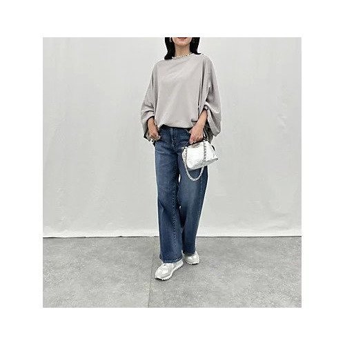 【エクラ/eclat】のNANCY TOP/リラクシー裾タックスウェット 人気、トレンドファッション・服の通販 founy(ファニー) 　ファッション　Fashion　レディースファッション　Fashion for Women　トップス・カットソー　Cut & Sew Tops　レディースパーカー・カジュアルフーディー　Casual Hoodies & Sweatshirts　スウェット・クルーネックトップス　Sweatshirts & Crewnecks / Relaxed Fit Sweat Tops　カットソー　Cut and Sewn Top　スウェット / スエット　Sweatshirt, Sweatwear　フォルム　Silhouette, Form　フレア　Flare, Flared　別注　Limited Edition, Custom Order　吸水　Absorbent, Quick-Dry　洗える　Machine Washable　other-2|ID: prp329100004927050 ipo3291000000036970105