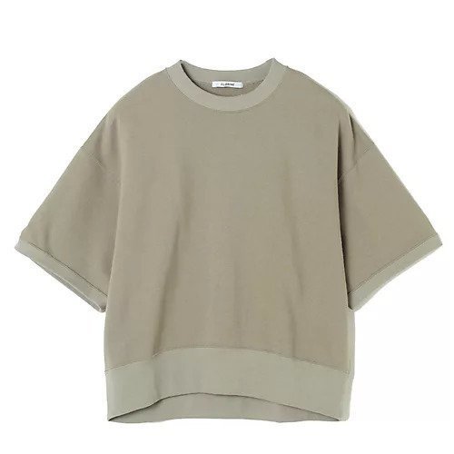 【エクラ/eclat】の半袖裏毛スウェット 人気、トレンドファッション・服の通販 founy(ファニー) 　ファッション　Fashion　レディースファッション　Fashion for Women　トップス・カットソー　Cut & Sew Tops　レディースパーカー・カジュアルフーディー　Casual Hoodies & Sweatshirts　スウェット・クルーネックトップス　Sweatshirts & Crewnecks / Relaxed Fit Sweat Tops　コンパクト　Compact, Small Size　ショルダー　Shoulder, Shoulder Strap　スウェット / スエット　Sweatshirt, Sweatwear　ドロップ　Drop Shoulder, Dropped Style　バランス　Balance, Style Balance　マキシ　Maxi, Full Length　リラックス　Relax, Relaxed Fit　別注　Limited Edition, Custom Order　半袖　Short Sleeve, Half Sleeve　洗える　Machine Washable　 other-1|ID: prp329100004927089 ipo3291000000036970386