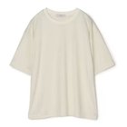 【スアデオ/suadeo】の艶ワイドTシャツ オフホワイト|ID:prp329100004927146
