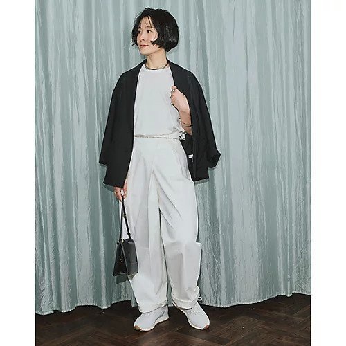【スアデオ/suadeo】の艶ワイドTシャツ 人気、トレンドファッション・服の通販 founy(ファニー) 　ファッション　Fashion　レディースファッション　Fashion for Women　トップス・カットソー　Cut & Sew Tops　シャツ・ブラウス・オフィスカジュアル　Elegant Blouses & Button-Ups　ロングTシャツ・Tシャツ　Longline T-Shirts & Tees　なめらか　Smooth, Silky Texture　シルク　Silk, 100% Silk　シンプル　Simple, Minimal　ジャケット　Jacket, Outerwear　ドレープ　Drape, Draping Fabric　ワイド　Wide, Wide Fit　エレガント 上品　Elegant　夏　Summer　洗える　Machine Washable　other-3|ID: prp329100004927146 ipo3291000000036970800