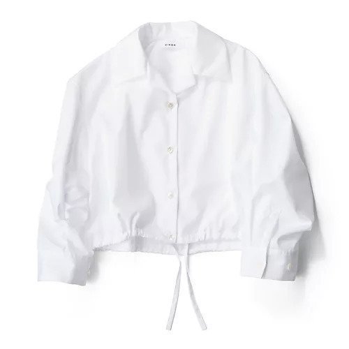 【エクラ/eclat】の【宮崎桃代さん別注】クロップトシャツ 人気、トレンドファッション・服の通販 founy(ファニー) 　ファッション　Fashion　レディースファッション　Fashion for Women　トップス・カットソー　Cut & Sew Tops　シャツ・ブラウス・オフィスカジュアル　Elegant Blouses & Button-Ups　バランス　Balance, Style Balance　別注　Limited Edition, Custom Order　洗える　Machine Washable　other-2|ID: prp329100004927147 ipo3291000000036970810