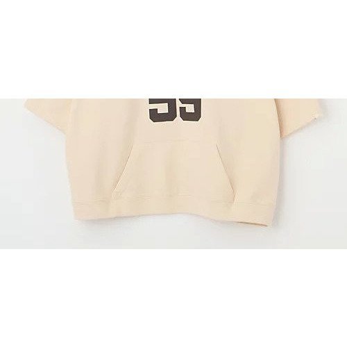 【オブラダ/Oblada】の【HPS別注】HALF ZIP HOODIE インテリア・キッズ・メンズ・レディースファッション・服の通販 founy(ファニー) 　ファッション　Fashion　レディースファッション　Fashion for Women　スウェット / スエット　Sweatshirt, Sweatwear　バランス　Balance, Style Balance　ロング　Long, Long-Length　ヴィンテージ　Vintage Style　別注　Limited Edition, Custom Order　半袖　Short Sleeve, Half Sleeve　春　Spring　洗える　Machine Washable　アイボリー|ID: prp329100004927166 ipo3291000000036970938