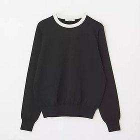 【スローン/SLOANE】の【HPS別注】18G 二重臼 ポリエステル キュプラ コットン クルーネック 人気、トレンドファッション・服の通販 founy(ファニー) ファッション Fashion レディースファッション Fashion for Women キュプラ Cupro, Eco Fabric スウェット / スエット Sweatshirt, Sweatwear デニム Denim, Jeans Material エレガント 上品 Elegant 別注 Limited Edition, Custom Order 抗菌 Antibacterial, Bacteria-Resistant 洗える Machine Washable |ID:prp329100004927174