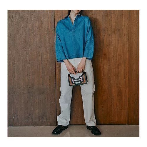 【フランク&アイリーン/Frank&Eileen】のGABI 人気、トレンドファッション・服の通販 founy(ファニー) 　ファッション　Fashion　レディースファッション　Fashion for Women　スキッパー　Skipper, Open Collar　デニム　Denim, Jeans Material　リラックス　Relax, Relaxed Fit　洗える　Machine Washable　other-2|ID: prp329100004927202 ipo3291000000036971193