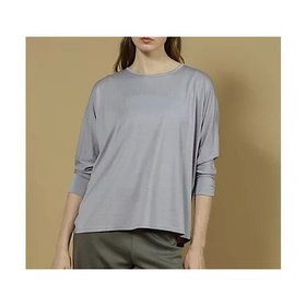 【ジュリエ/Julier】のエコリヨセルハーフスリーブプルオーバー 人気、トレンドファッション・服の通販 founy(ファニー) ファッション Fashion レディースファッション Fashion for Women トップス・カットソー Cut & Sew Tops カジュアルプルオーバー・ニットトップス Pullovers & Knit Tops / Casual Pullovers ギャザー Gathered, Ruffled コレクション Collection, Seasonal Line ストレッチ Stretch, Stretchy Fabric なめらか Smooth, Silky Texture 無地 Plain, Solid Color ヨガ Yoga, Yoga Wear ラベンダー Lavender リラックス Relax, Relaxed Fit エレガント 上品 Elegant |ID:prp329100004927214