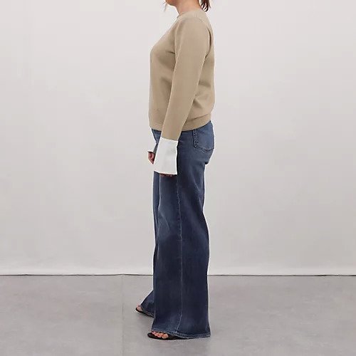 【エクラ/eclat】の【宮崎桃代さん別注】カフスつきダンボールプルオーバー 人気、トレンドファッション・服の通販 founy(ファニー) 　ファッション　Fashion　レディースファッション　Fashion for Women　トップス・カットソー　Cut & Sew Tops　カジュアルプルオーバー・ニットトップス　Pullovers & Knit Tops / Casual Pullovers　なめらか　Smooth, Silky Texture　カットソー　Cut and Sewn Top　カフス　Cuff Design　別注　Limited Edition, Custom Order　洗える　Machine Washable　秋　Autumn　other-3|ID: prp329100004927239 ipo3291000000036971490