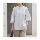 【スタイルデリ/STYLE DELI】のストライプ柄ヨーク装飾バンドカラーシャツ 人気、トレンドファッション・服の通販 founy(ファニー) ファッション Fashion レディースファッション Fashion for Women トップス・カットソー Cut & Sew Tops シャツ・ブラウス・オフィスカジュアル Elegant Blouses & Button-Ups イエロー Yellow カフス Cuff Design ギャザー Gathered, Ruffled シンプル Simple, Minimal ストライプ Stripe, Striped Pattern ストレート Straight, Straight Cut スリット Slit, Slit Detail 長袖 Long Sleeve, Full Sleeve パール Pearl, Pearl Accent フリル Frill, Ruffle フロント Front, Front Design ベスト Vest, Waistcoat ボーダー Border, Stripe ポケット Pocket, Pocket Detail ヨーク Yoke, Yoke Design 夏 Summer thumbnail ホワイト|ID: prp329100004927360 ipo3291000000036972519